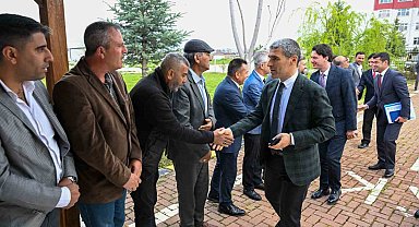 Vali Aktaş, Uşak Işık Çakır Sultan Cemevini ziyaret etti