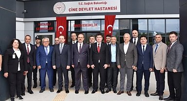 Vali Canbolat, Çine Devlet Hastanesi yeni hizmet binasında incelemelerde bulundu