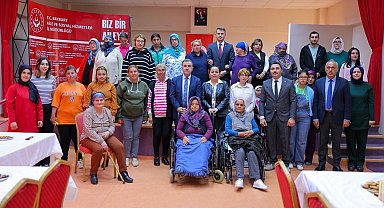 Vali Eldivan, Engelsiz Yaşam Bakım ve Rehabilitasyon Merkezi sakinleriyle bir araya geldi
