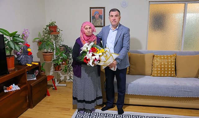 Vali Eldivan, şehit annesi ve Kıbrıs Gazisini ziyaret etti