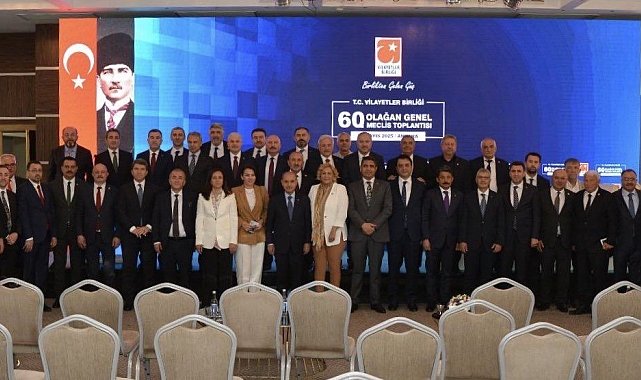 Vali Eldivan Vilayetler Birliği 60. Olağan Genel Meclis Toplantısı'na katıldı