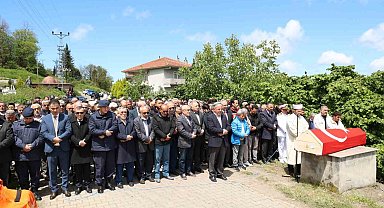 Vali Hacıbektaşoğlu, polis memuru Ertunç Gül'ün cenaze törenine katıldı