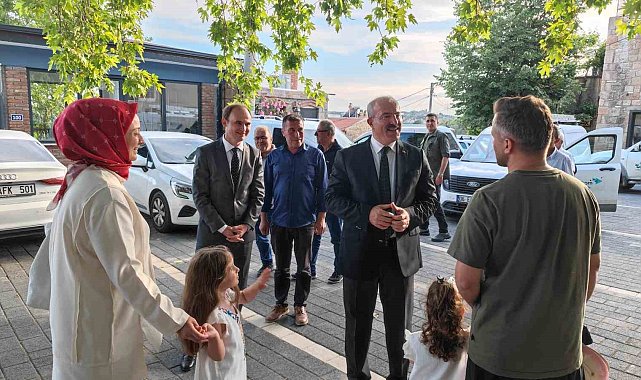 Vali Toraman Kayalar köyü sakinleriyle buluştu