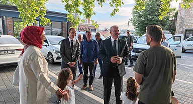 Vali Toraman Kayalar köyü sakinleriyle buluştu