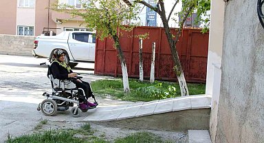 Van Büyükşehir Belediyesinden engelli vatandaşın hayatına sevgi dolu dokunuş