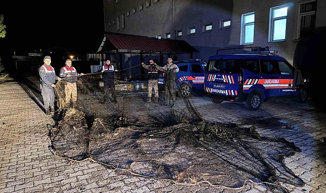 Van'da ele geçirilen 1 ton canlı balık suya bırakıldı