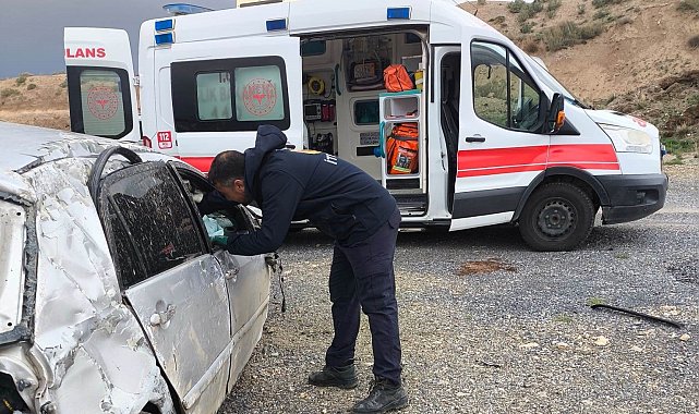 Van'da trafik kazası: 1 yaralı