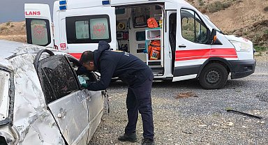 Van'da trafik kazası: 1 yaralı