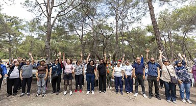 Vatandaşlar, 'Sağlık İçin Hareket Et Günü'nde doğada buluştu