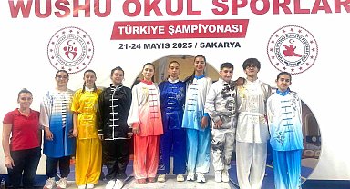 Wushu Türkiye Şampiyonası'nda Eskişehir'den başarı