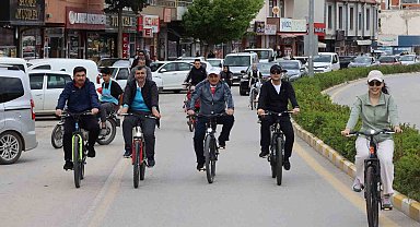 Yahyalı'da bisiklet turu düzenlendi