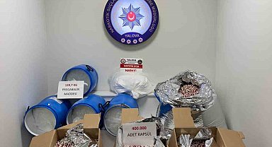 Yalova'da uyuşturucu operasyonunda 3 şüpheli tutuklandı