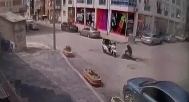 Yaşlı adamın hayatını kaybettiği kazanın görüntüleri ortaya çıktı