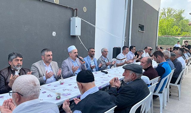 Yazı Bağlarında yağmur ve bereket duası yapıldı