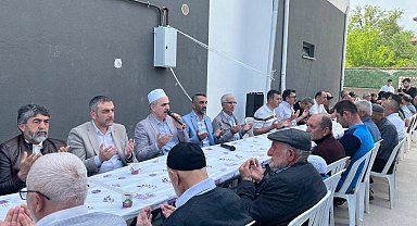 Yazı Bağlarında yağmur ve bereket duası yapıldı