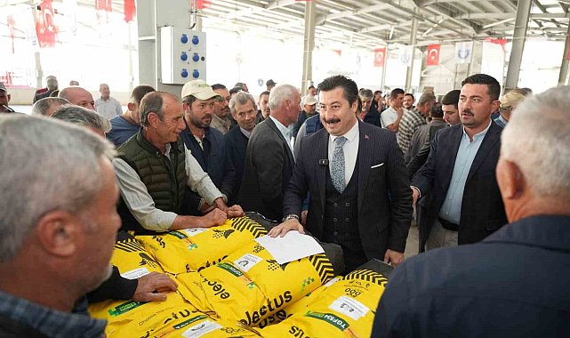 Yenişehir Belediyesi'nden çiftçiye tarihi destek