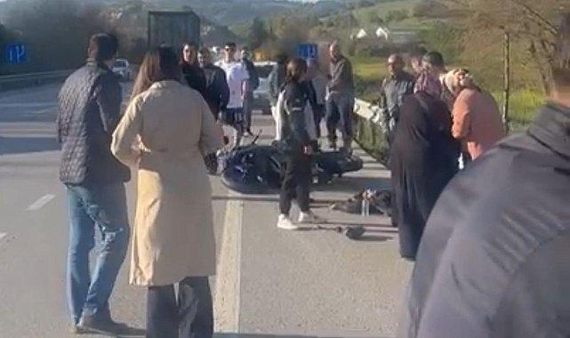 Yenişehir'de kontrolden çıkan motosiklet devrildi: 1 ölü, 1 yaralı