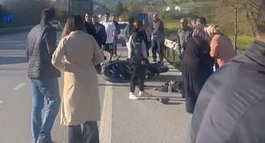 Yenişehir'de kontrolden çıkan motosiklet devrildi: 1 ölü, 1 yaralı