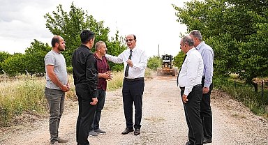 Yeşilyurt Belediyesi kırsal yollar için seferberlik başlattı