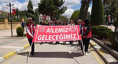 Yozgat'ta 'Aile Yılı' yürüyüşü düzenlendi
