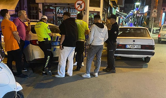Yüksek sesten durduruldu, ehliyetine el konuldu