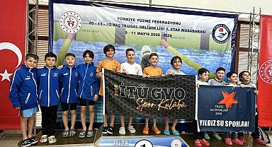 Yunusemreli yüzücülerden Manisa'ya 9 madalya