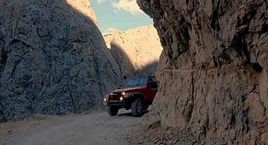 Yürekleri ağza getiren 'Taş Yolu' adrenalin tutkunlarını ağırlıyor