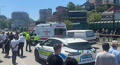 Zonguldak çevre yolunda feci kaza; 80 yaşındaki yaya ağır yaralandı