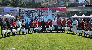 Zonguldak'ta 19 Mayıs coşkusu yaşandı