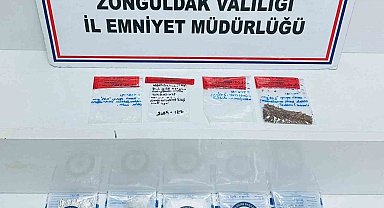 Zonguldak'ta narkotik operasyonunda 5 tutuklama