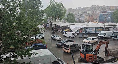 Zonguldak'ta sağanak hazırlıksız yakaladı
