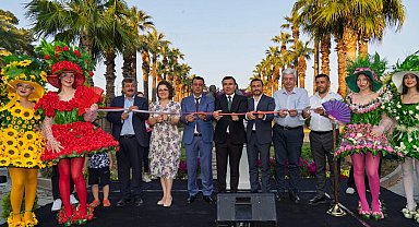 1. İzmir Balkon ve Bahçe Bitkileri Festivali başladı