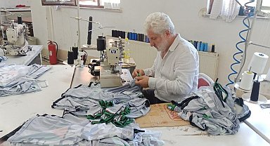 20 bin nüfuslu ilçeden Türkiye'ye forma üretiyorlar
