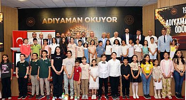 'Adıyaman Okuyor' projesinin ödül töreni düzenlendi