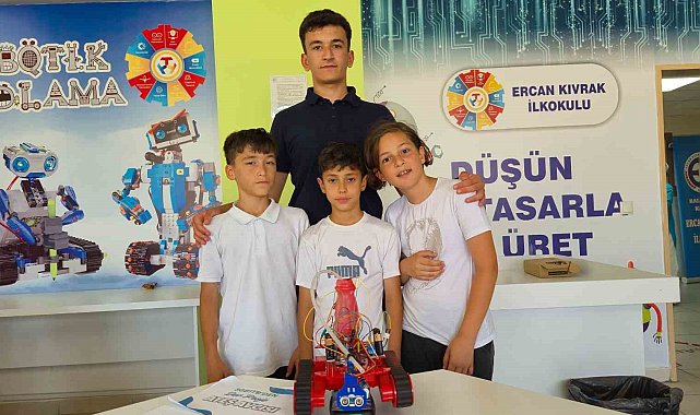 'Kardeşim İcat Çıkar-ma' projesi ile minikler üretime katıldı