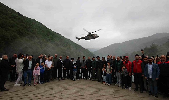 'Melek Filo'dan Boraboy Gölü'nde nefes kesen tatbikat