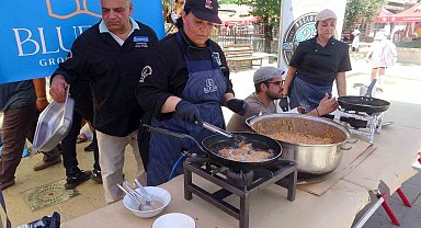 'Rodos keşkeği' ve 'gabak köftesi' Muğlalıların damaklarıyla buluştu