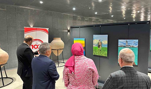 60 öğrencinin resmi, Samsun Müzesi'nde sergilendi