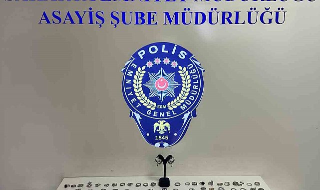 70 bin lira değerinde gümüş takı çalan şüpheli yakalandı