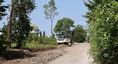 9 mahalleyi birbirine bağlayan grup yolu çalışması sürüyor