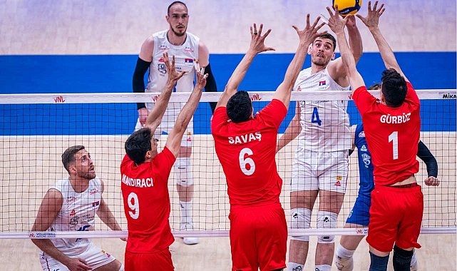 A Milli Erkek Voleybol Takımı, Milletler Ligi'ne mağlubiyetle başladı