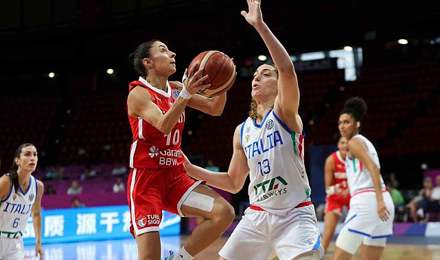 A Milli Kadın Basketbol Takımı, çeyrek finalde İtalya'ya kaybetti