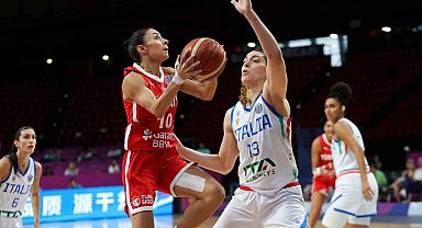 A Milli Kadın Basketbol Takımı, çeyrek finalde İtalya'ya kaybetti