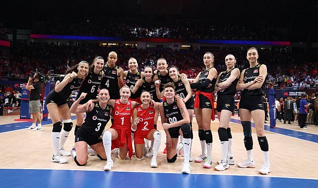 A Milli Kadın Voleybol Takımı, Milletler Ligi'nde 7'de 7 yaptı