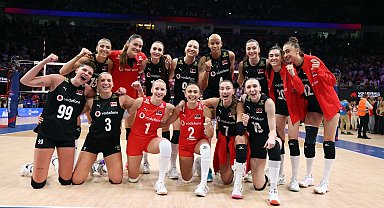 A Milli Kadın Voleybol Takımı, Milletler Ligi'nde kayıpsız devam ediyor