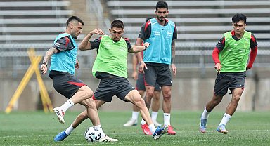 A Milli Takım'da Meksika mesaisi başladı