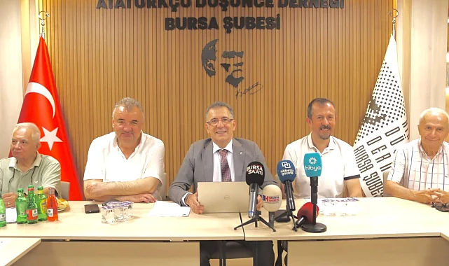 ADD Bursa'dan terör örgütünün fesih bildirisine sert tepki! Lozan ve Atatürk ilkeleri vazgeçilmezimizdir