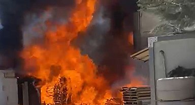 Adıyaman Organize Sanayi Bölgesi'nde fabrika yangını