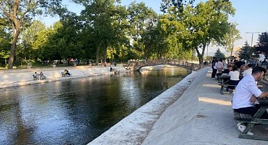 Adranos Çayı adeta yeniden canlandı