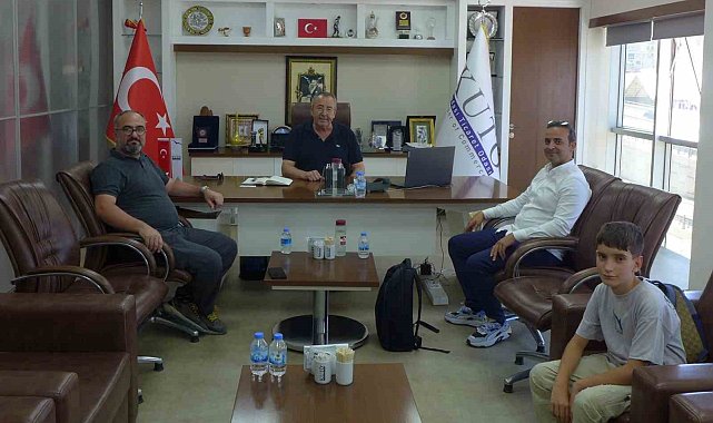 ADÜ Teknokent Bünyesindeki Çalışmalar KUTO Başkanı Akdoğan'a tanıtıldı